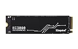 Kingston KC3000 PCIe 4.0 NVMe M.2 SSD - Hochleistungsspeicher für Desktop- und Laptop-PCs -SKC3000S/1024G