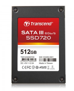 Transcend SSD720 512GB SSD Test