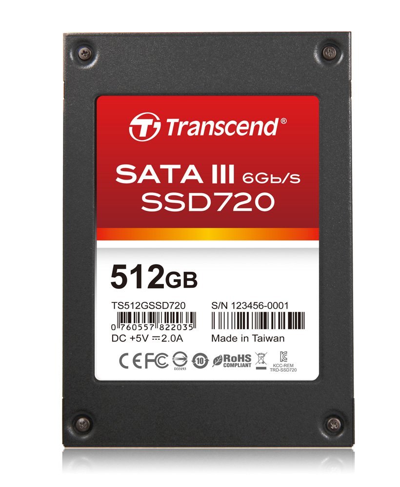 SSD Test: Transcend SSD720 Festplatte mit 512GB Speicher - SSD kaufen